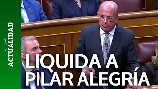 Diputado de VOX liquida a Pilar Alegr&iacute;a: 