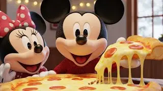 Mickey Mouse Clubhouse Pizza Party | Cozy Winter Night Cartoon for Kids
