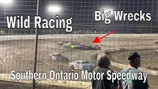 2024 Opening Night At Southern Ontario Motor Speedway: Thunder Stocks & Late Models