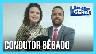 Motorista embriagado atropela grávida e mata marido dela em SP