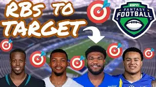 TOP 5 Running Backs to Target in 2022 || NFL Fantasy Football Advice