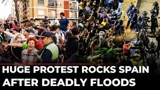 Spain Protests LIVE: Valencia Streets Erupt After Deadly Floods | Spain News | Europe News LIVE