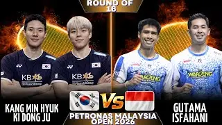 🔥SUPER SET🔥Kang/Ki (KOR) Vs Gutama/Isfahani (INA) | Petronas Malaysia Open 2026 | R16