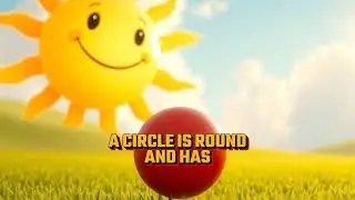 Basic Shapes for Kids | Line, Curve, Square, Rectangle, Triangle & Circle