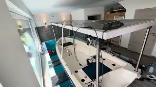 solar powered boat build, update on roof and junction box