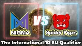 [ DOTA 2 LIVE ] Spider Pigz VS Nigma | TI10 EUROPE QUALIFIER 2021