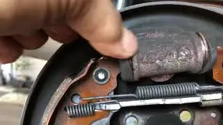 鼓式剎車&nbsp;後剎車&nbsp;剎車檢修