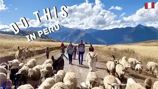 EXPLORING THE MARAS SALT MINES and MORAY RUINS |MARAS SCARED VALLEY| Peru Travel Vlog