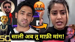 Thugesh Brutally EXPOSED Nishu Tiwari? 🥵 | Elvish Yadav To Host The 50 Show? 🤫 BIG CONTROVERSY🫣