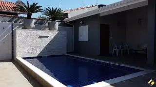 Casa maravilhosa perto da praia de Peruibe com piscina a venda - Fábio Imóveis