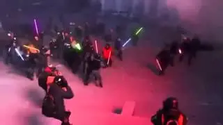 Pelea de sables laser en Kiev