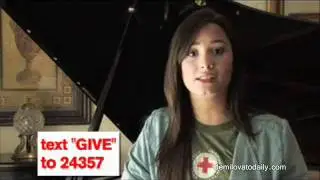 Demi's  Disaster Relief Public Annoucement ♡