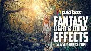 Fairytale Forest - Color and Light Effects Tutorial (PSD Box)