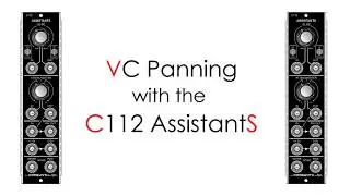 Corsynth C112 - Patch Idea - VC Panning