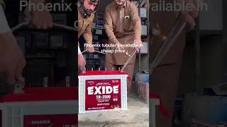 Phoenix 2500&ndash;1800AH Tubular Battery Plate Fire Test Real Power Check #electrical #electric #battery