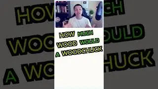 How much wood would a woodchuck chuck, if a woodchuck could chuck wood? | Tongue Twister