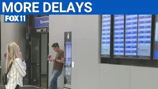 LAX flights delayed due to staffing shortage | FOX 11 LA