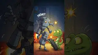 [Main Action] | [Character vs Character] | Funny Robot Short | RoboDuniya