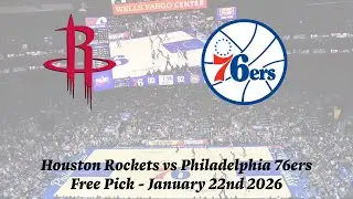 NBA Free Pick | Rockets vs 76ers Prediction