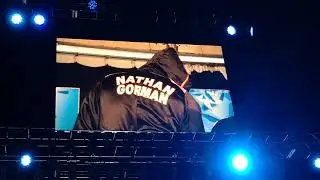 Daniel Dubois vs Nathan Gorman ringwalks - London O2 Arena - 13th July 2019.