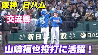 【新庄采配またしてもズバリ！6番起用の山崎福也が先制タイムリー含む投打に活躍！阪神は交流戦連敗でスタート】阪神対日ハム