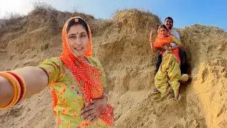 आज रेत में मस्ती करने आ गये 😀Sand dunes