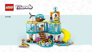 LEGO instructions - LEGO Friends - 41736 - Sea Rescue Centre