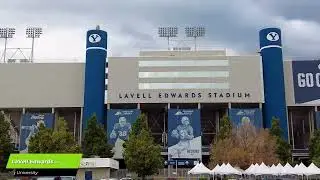 Brigham Young University Football Stadium Graphics - Vision Graphics