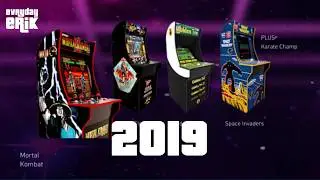 Arcade 1up 2019 news new machines cabinets officially announced Mortal Kombat Golden Tee & More!