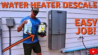 How to Clean a Tankless Water Heater - Vinegar, Descale