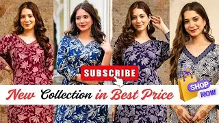 खूबसूरती और आराम का परफेक्ट मेल &ndash; प्योर कॉटन कुर्ता ! सादगी में है स्टाइल ❤️💃🤗