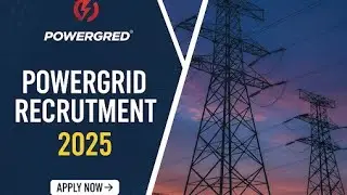 POWERGRID Recruitment 2025 | Executive Trainee Through GATE 2025 | PGCIL Notification Out | #job