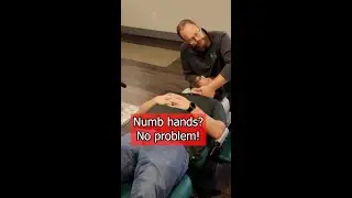 Turning the hands back on!   #chiropractic #adjustment #handpain
