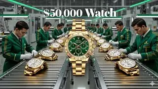 Inside the U.S. Rolex Factory &mdash; How America Builds a $50,000 Gold Rolex Watch (Full Process)