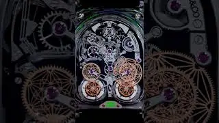 The Jacob & Co. Twin Turbo Furious Sapphire Crystal - Minute Repeater #shorts