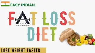 Simple INDIAN Diet Plan For Weight Loss | Alshad Health And Fitness | Telugu Fitness Channel