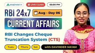 Finance Current Affairs | GA for RBI Exam 2025 | RBI 247 Anuj Jindal | RBI Grade B Preparation 2025