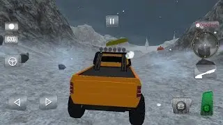 Snow Driving Offroad 6x6 Truck | Android Gameplay