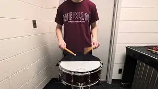 Peters, Intermediate Snare Drum Study #13