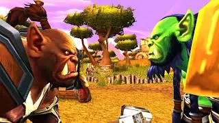 Thrall Meets Garrosh For The First Time【WoW Machinima】