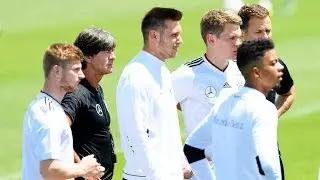 Die Mannschaft beginnt das erste Training in Sotschi