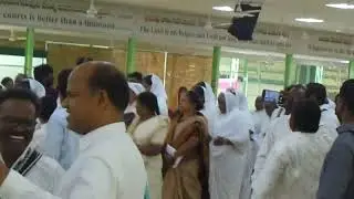 Brides entry into Hebron meet their bridegroom|| 9 marriages at Hebron, Hyderabad