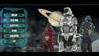 Sci-fi menu - Unity