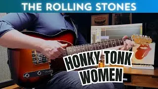 Honky Tonk Women - The Rolling Stones I Tonespotting Guitar Cover
