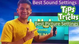 Vu Premium Android 4k TV - Best Picture Settings & Sound Settings | Tips & Tricks in Vu Premium tv