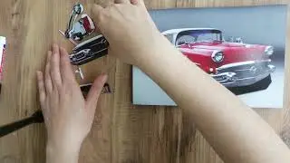 Kağıt rölyef başlangıç seviyesi araba yapımı