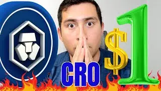 CRYPTO.COM CRO To $1!!! CRONOS BURNS EXPLORED!!
