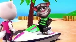 Talking Tom Jetski iPad Gameplay