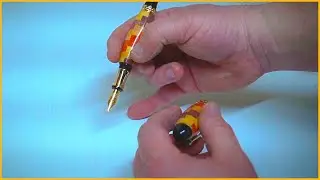 Woodturning Segmented Fountain Pen