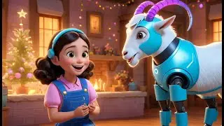 Mary Had a Robot Goat | Fun Tech Adventure Rhyme for Kids | Nursery Rhymes & Songs for Children